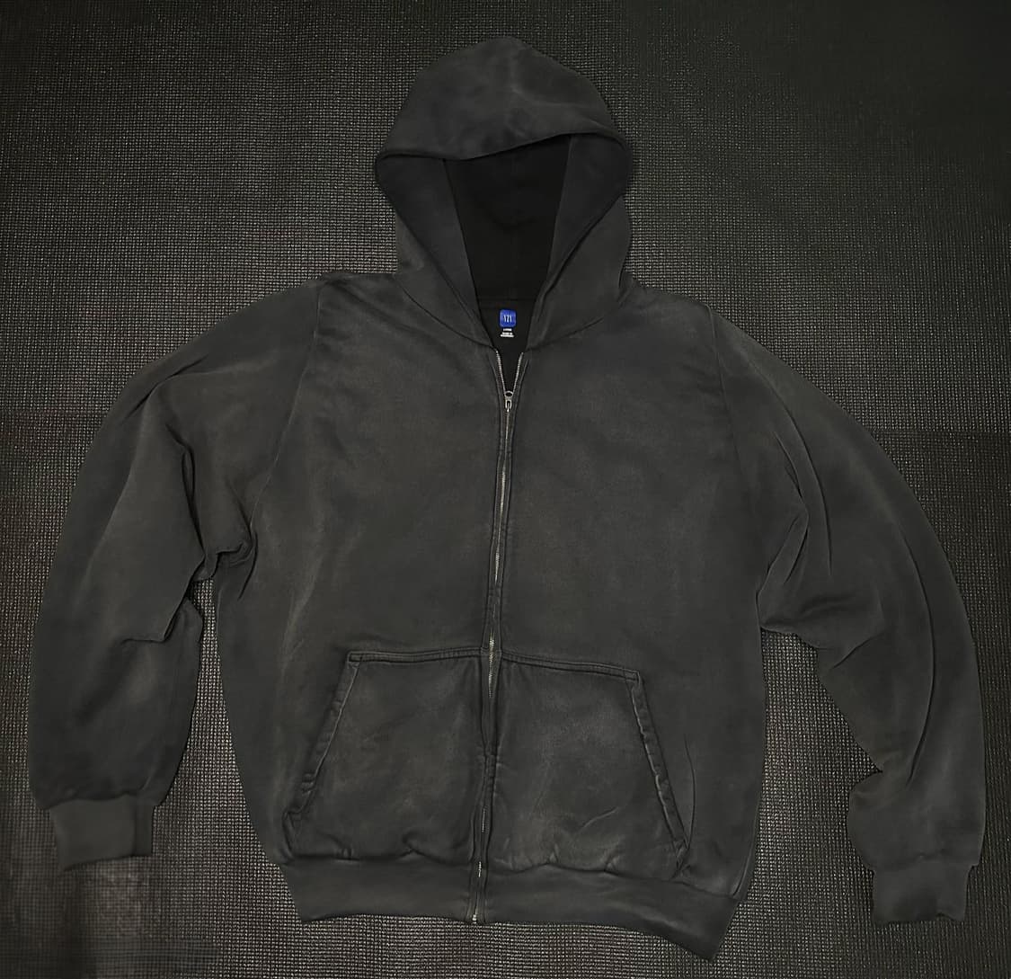 [s] 이지 갭 후드 집업 포에틱 블랙 (미발매 상품) 상품이미지1