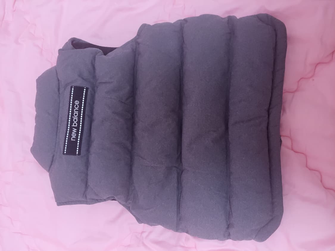 급처상태좋음!뉴발란스 오리털 패딩 조끼 베스트 키즈(110)아동복 상품이미지2