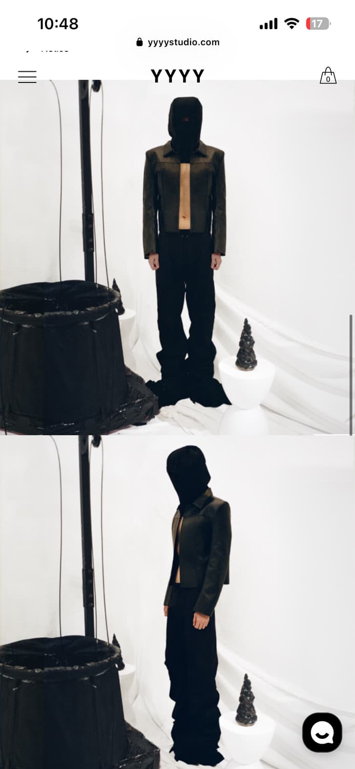 yyyy crack leather jacket 상품이미지2