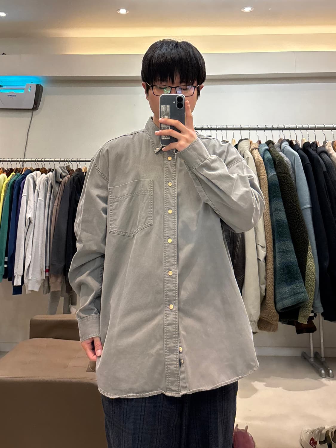 90s 에디바우어 원포켓 셔츠 상품이미지9