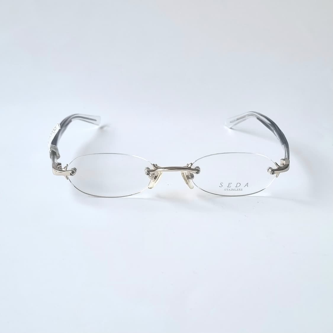 데드스탁 SEDA 일본산 초경량 스테인리스 무테 안경테 563 상품이미지2