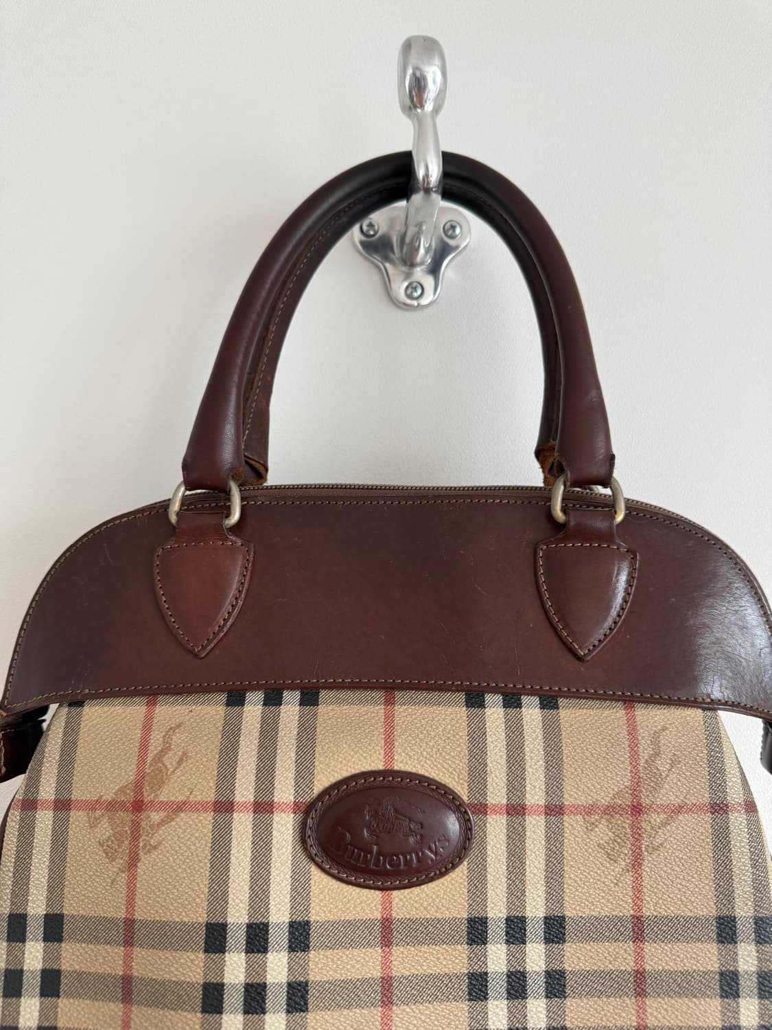 올드 버버리(Burberry) 노바체크 토트백(ITALY) 상품이미지4