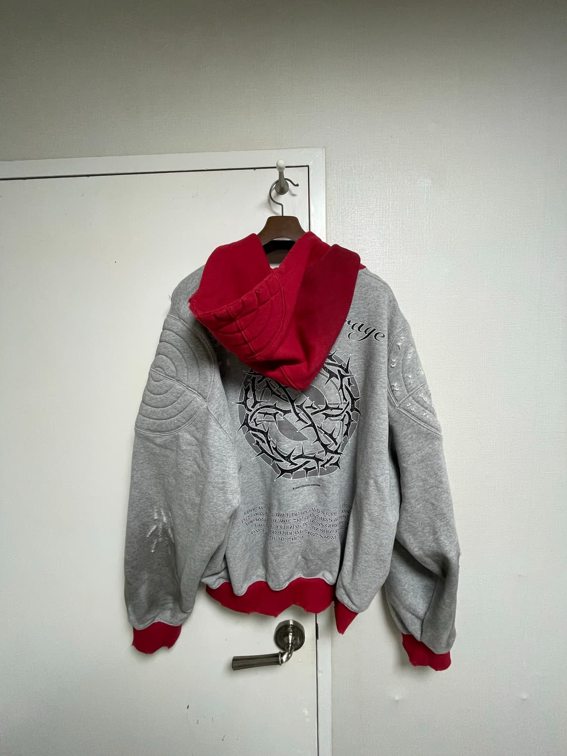 (새제품)인세인개러지 엠프티 한정 후드 집업 2사이즈 상품이미지3