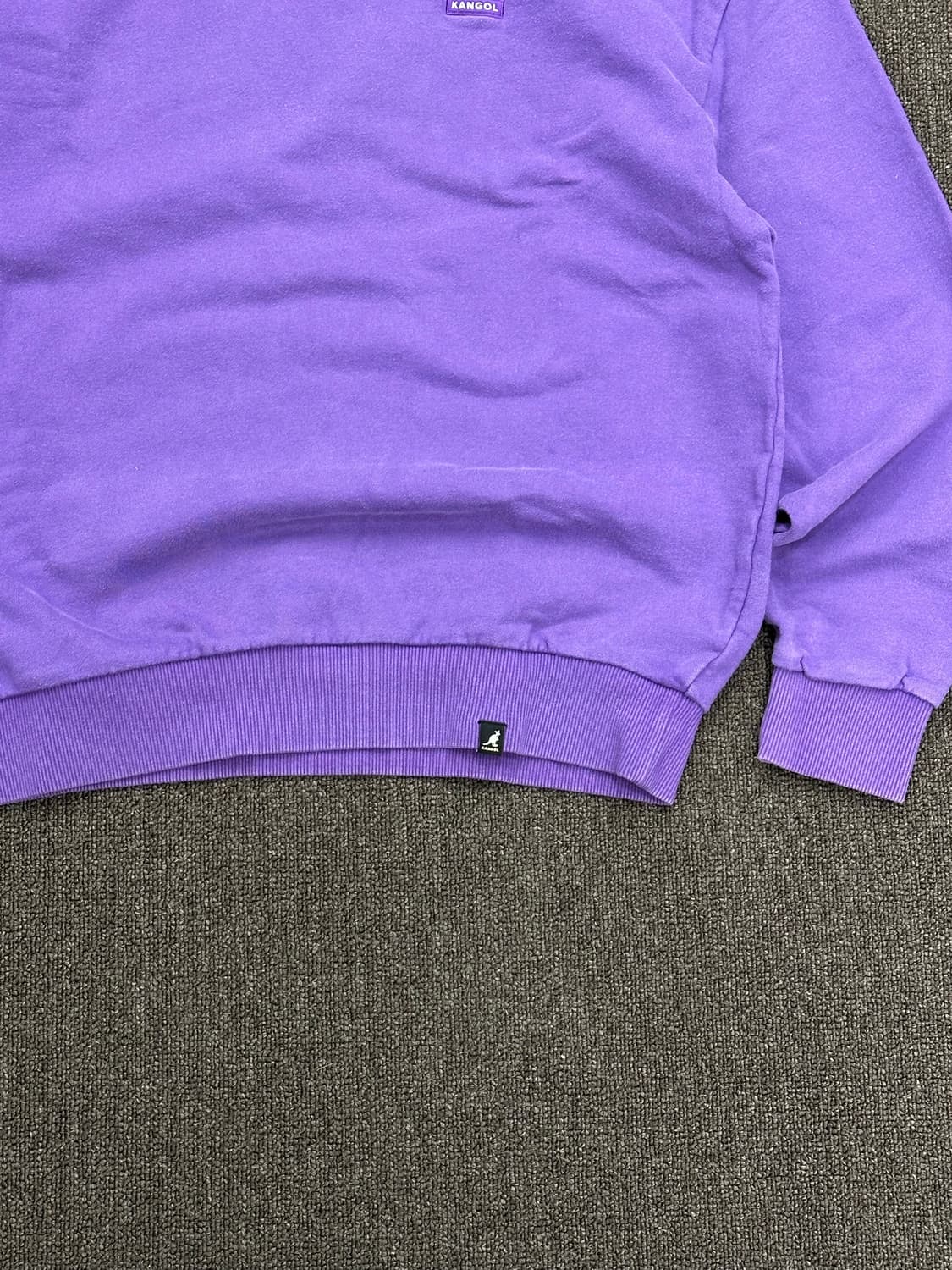 M)KANGOL 빈티지 퍼플 스웻셔츠 상품이미지2