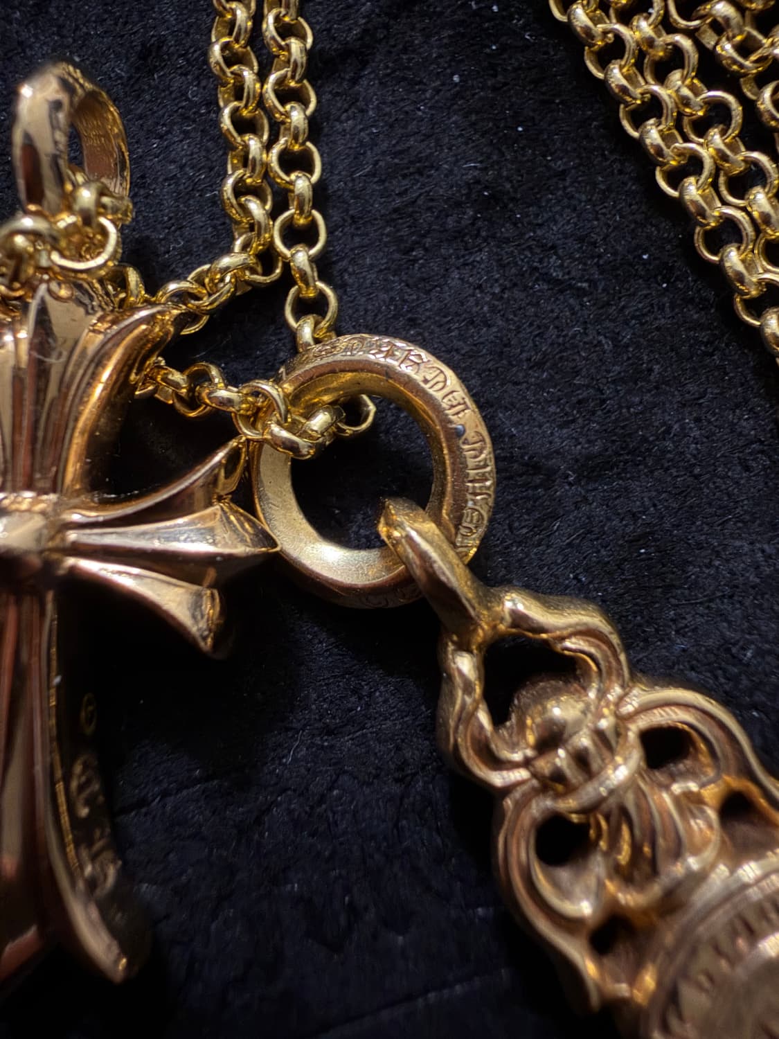 크롬하츠 22k 타이니팻,5대거,롤체인 상품이미지4