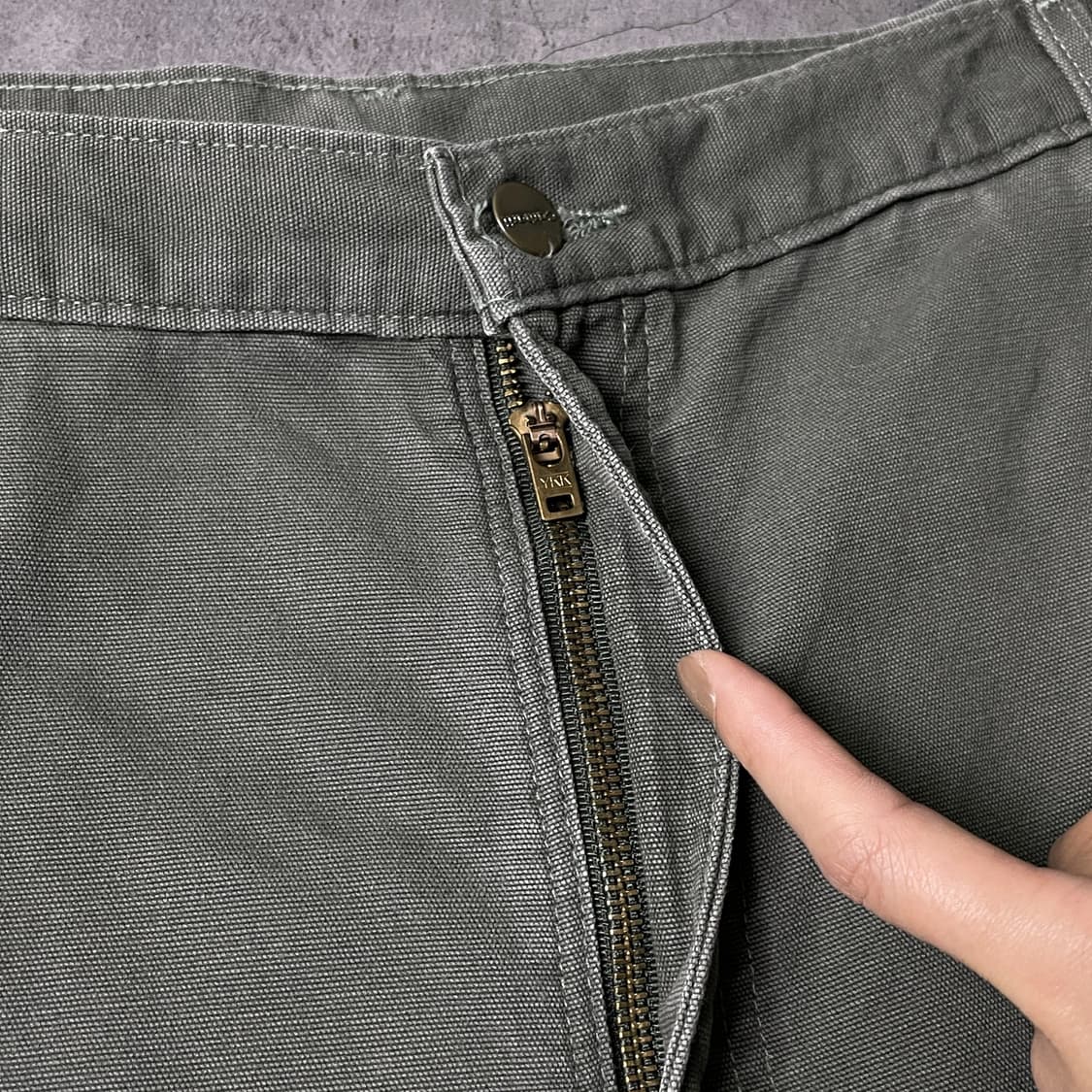 CARHARTT 칼하트 00s B175 올리브 워크 팬츠 A00838 상품이미지3