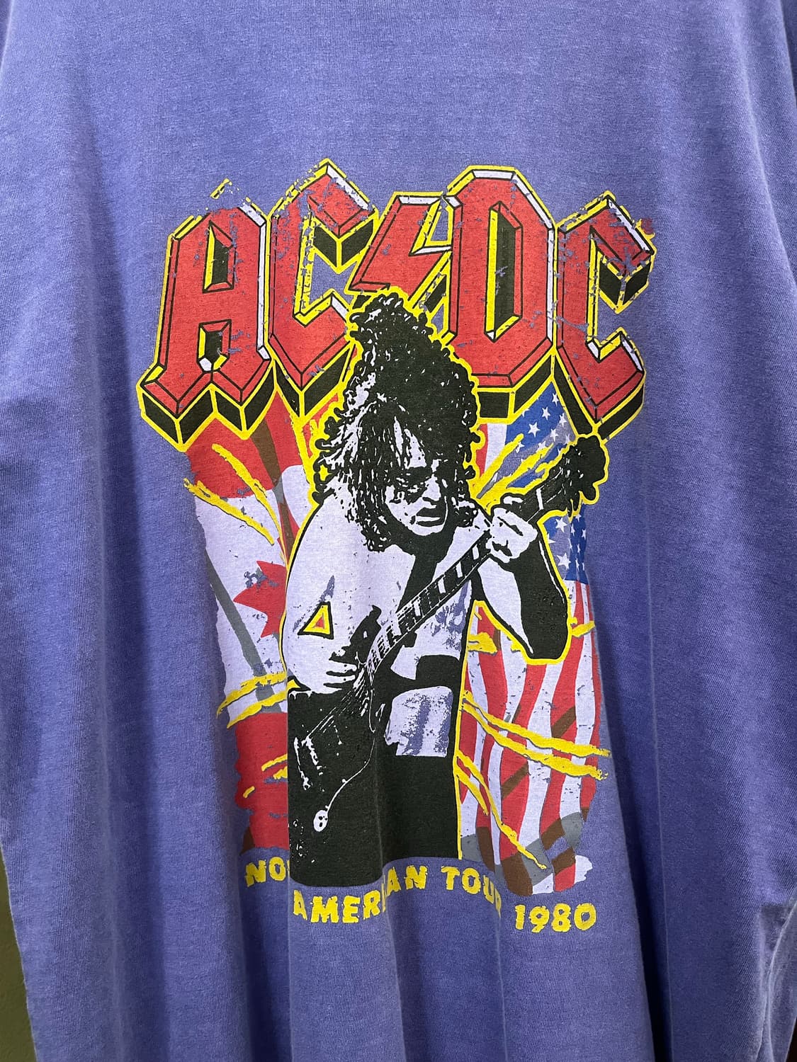 Archive AC/DC 그래픽 반팔티 #csz784 상품이미지3