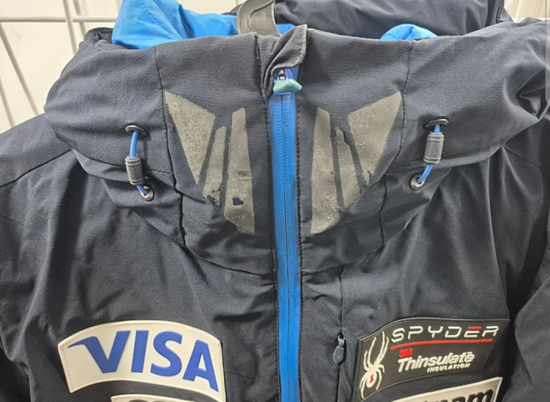 스파이더 정품 남성 95사이즈 스파이더 US스키팀 오리털 패딩 팝니다 상품이미지2