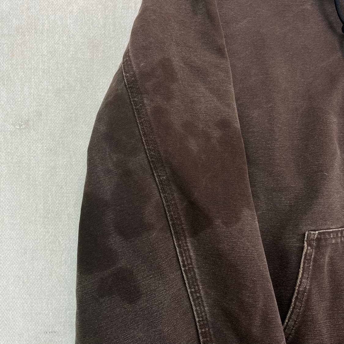 105 칼하트 j25 다크브라운 워크자켓 상품이미지4