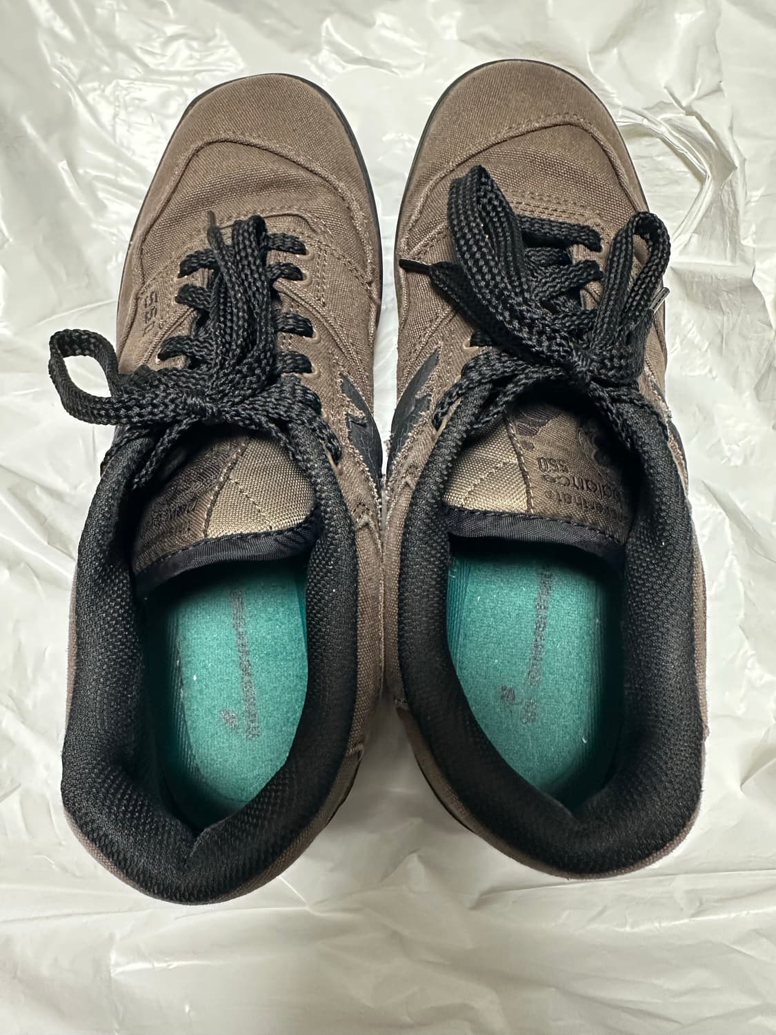 디스이즈네버댓X뉴발란스 550 브라운 270 상품이미지5