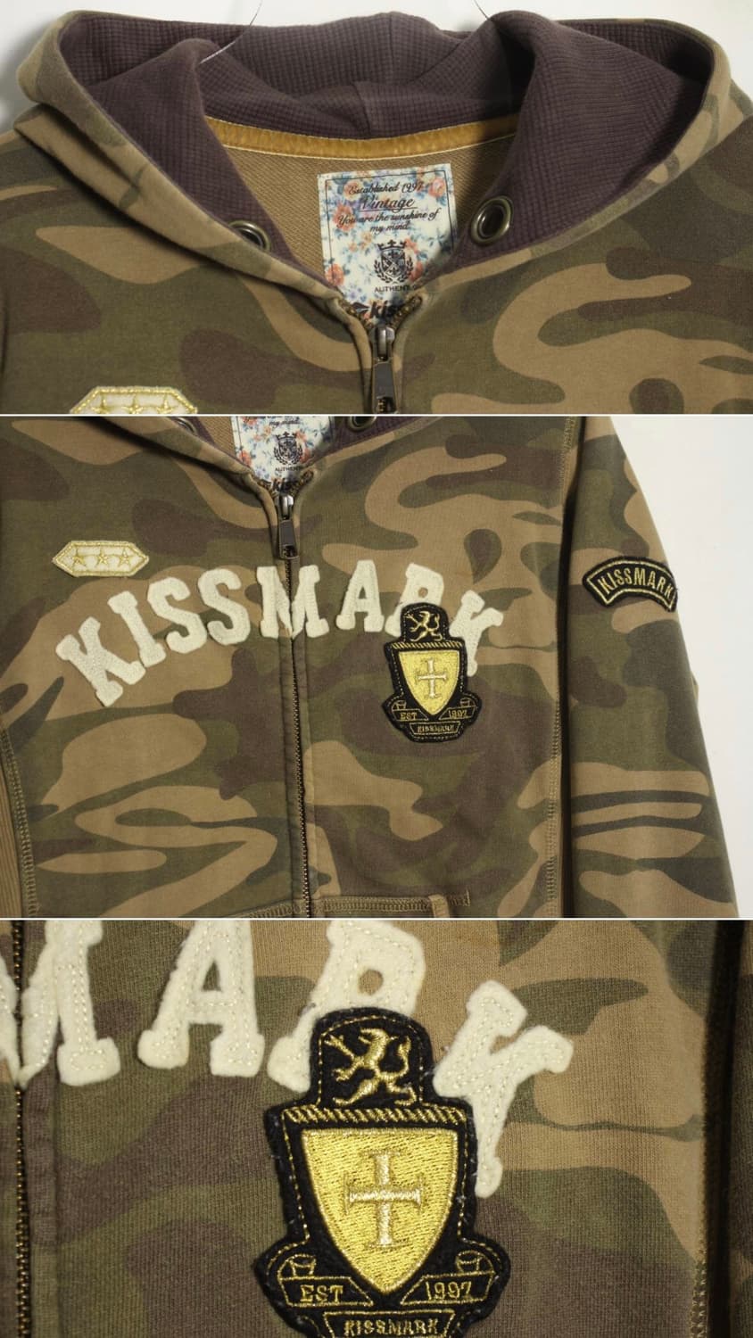 KISSMARK camo hood zipup 상품이미지3