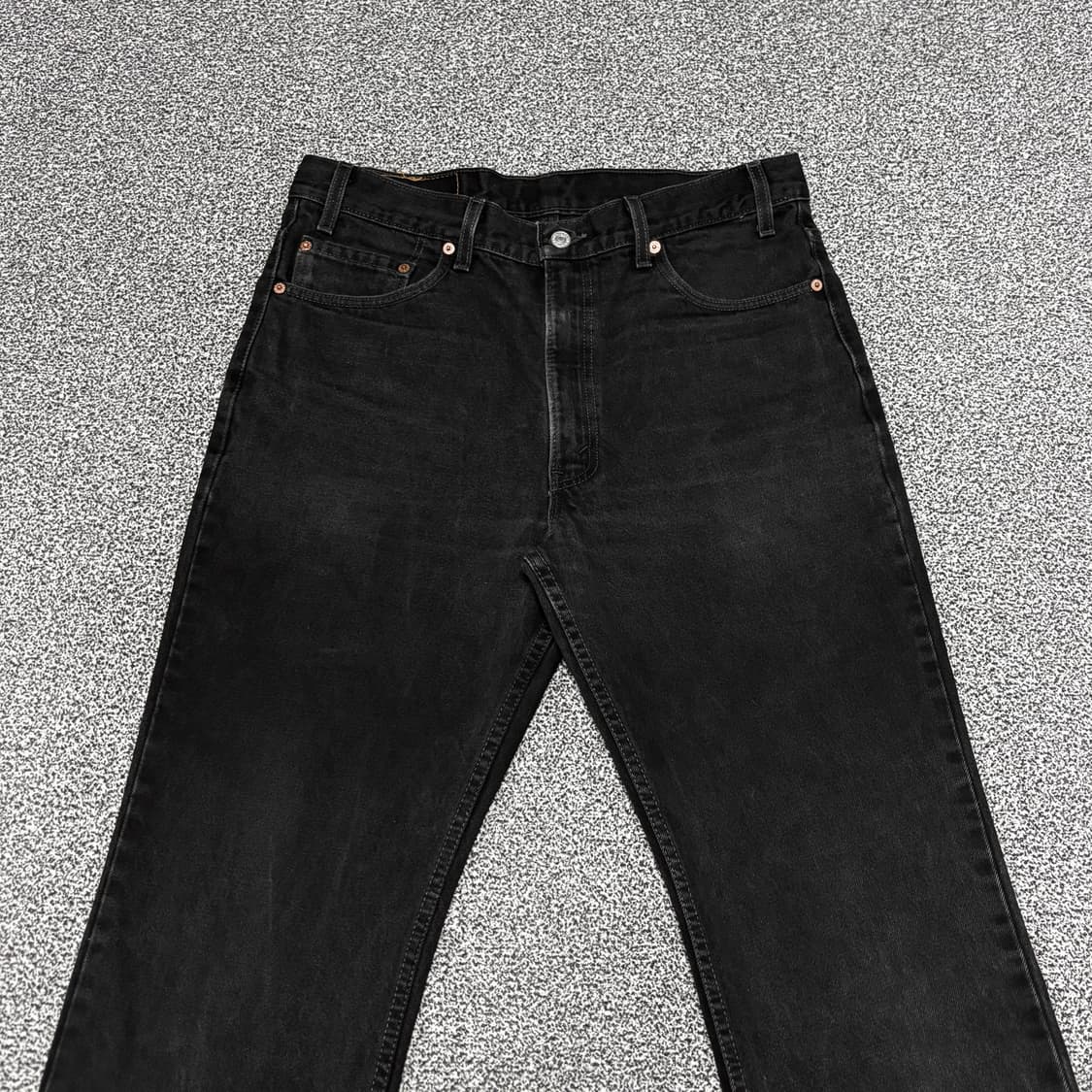 90s 빈티지 리바이스 517 블랙 허리44cm 상품이미지3