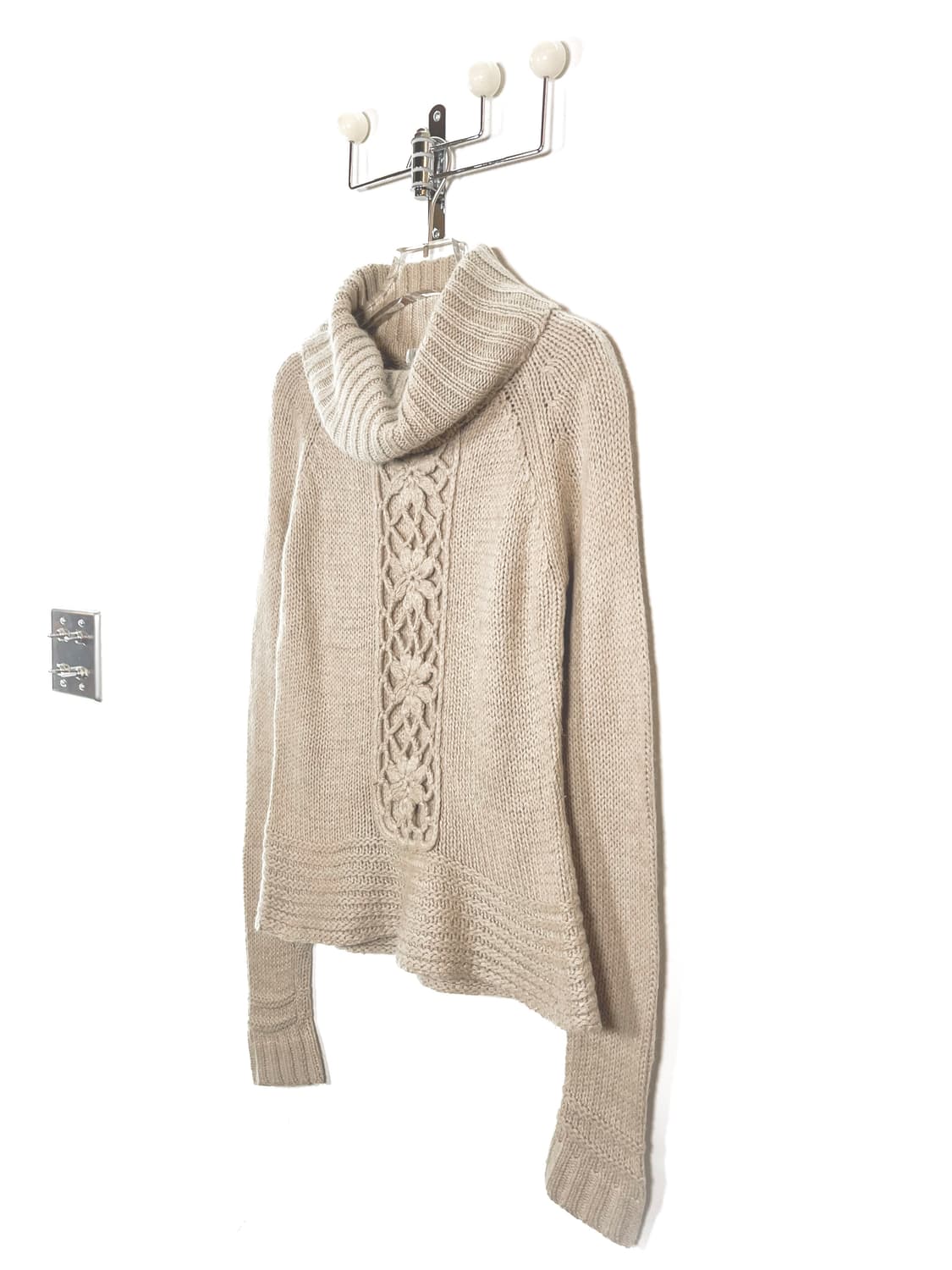 빈티지 울 앙고라 크로셰 니트 상품이미지4