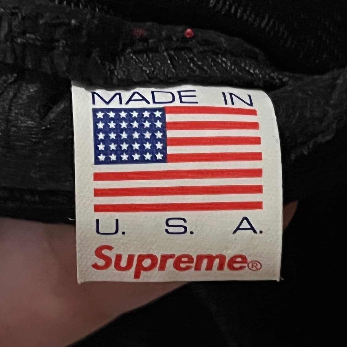 슈프림 2008 헤링본 캠프캡 네이비 상품이미지9