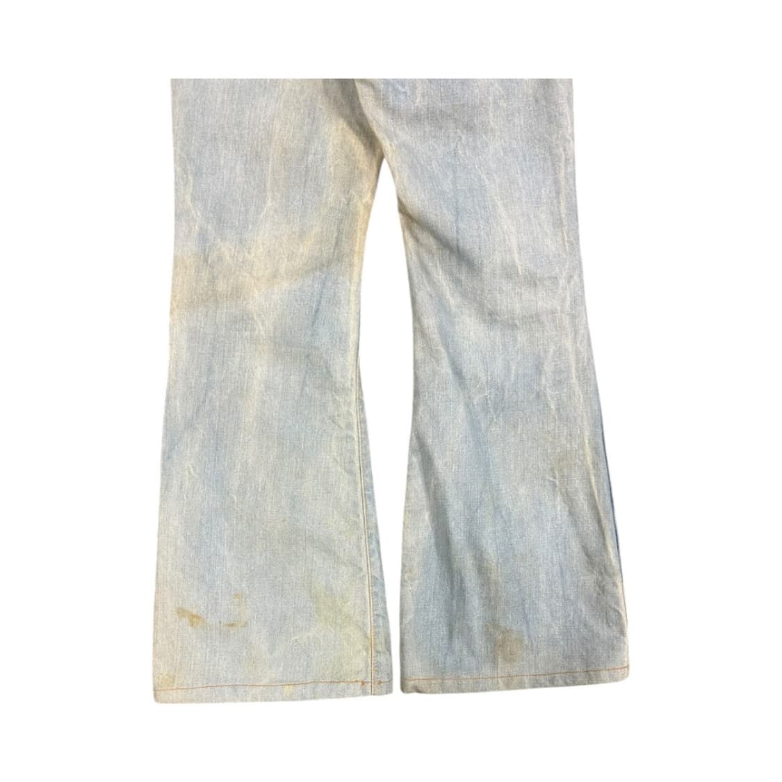 W-M) 빈티지 USA 워시드 라이트블루 부츠컷 데님팬츠 BD-052 상품이미지8