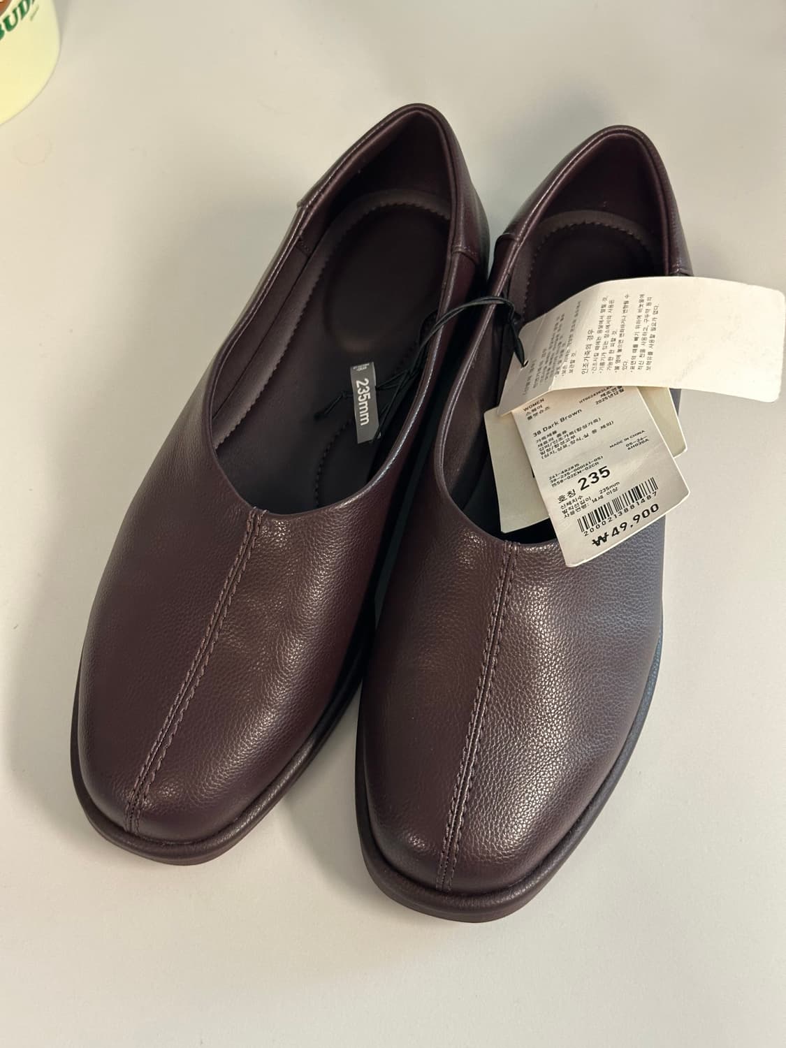 (새상품) 유니클로C 스퀘어 플랫 슈즈 상품이미지2