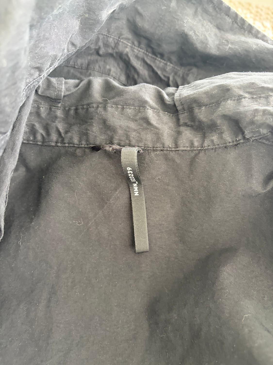 네멘 블랙 야상 / xl 상품이미지7