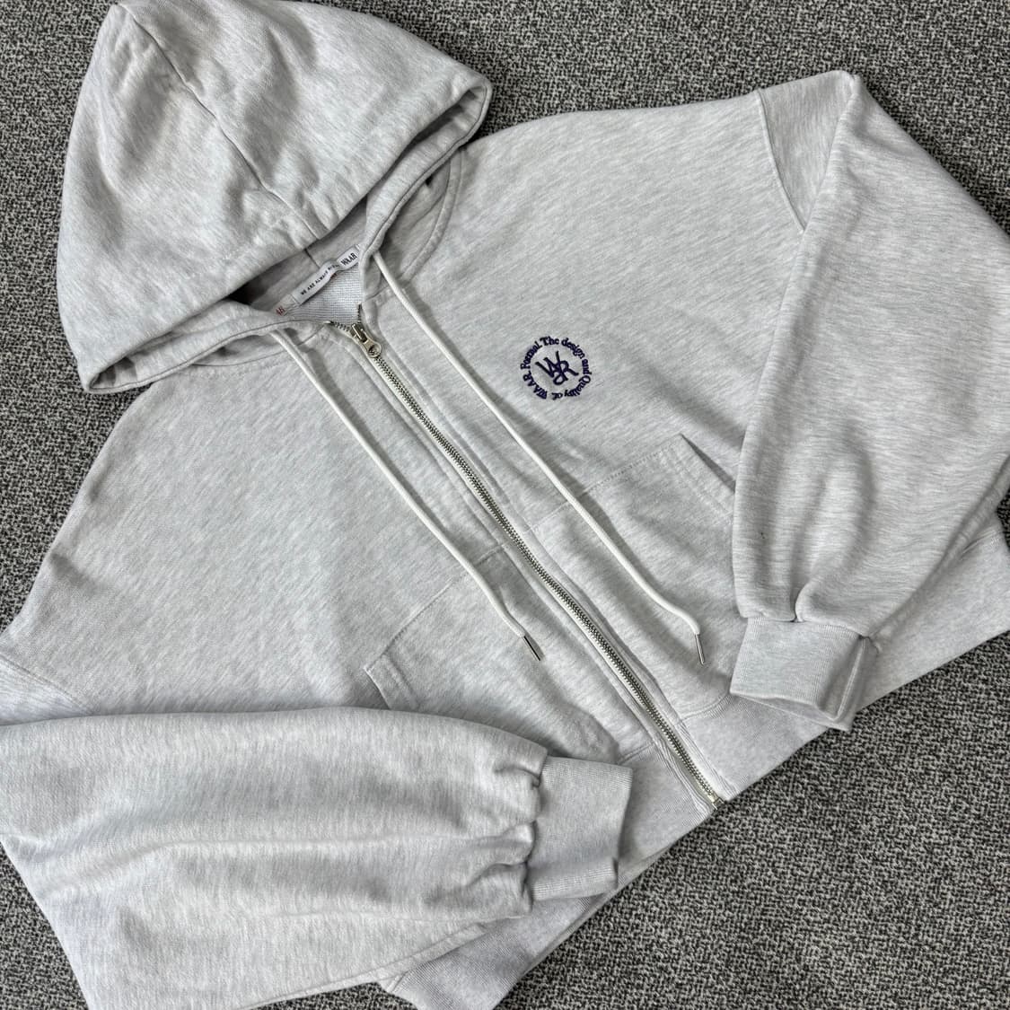 와르 크롭 후드집업 상품이미지2