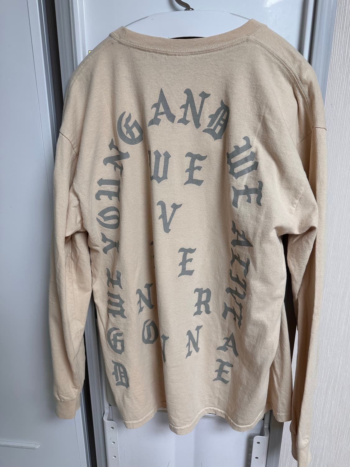 칸예 웨스트 the life of pablo 롱슬리브 상품이미지2