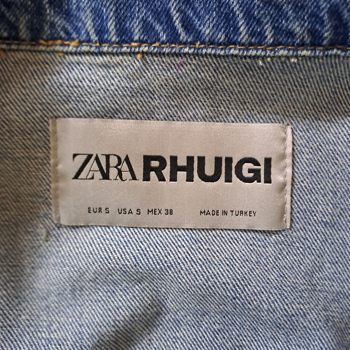 (택포) 자라 루이지 크롭 데님 자켓  S B 상품이미지7