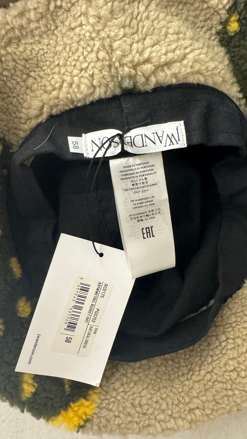 J.W. Anderson 퍼 버킷햇(새제품) 상품이미지7