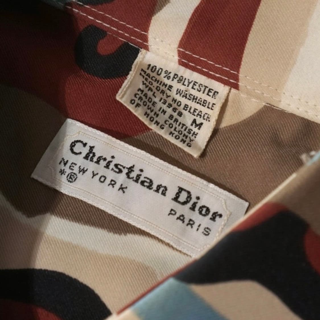 크리스찬 디올 80s 패턴 셔츠 상품이미지6