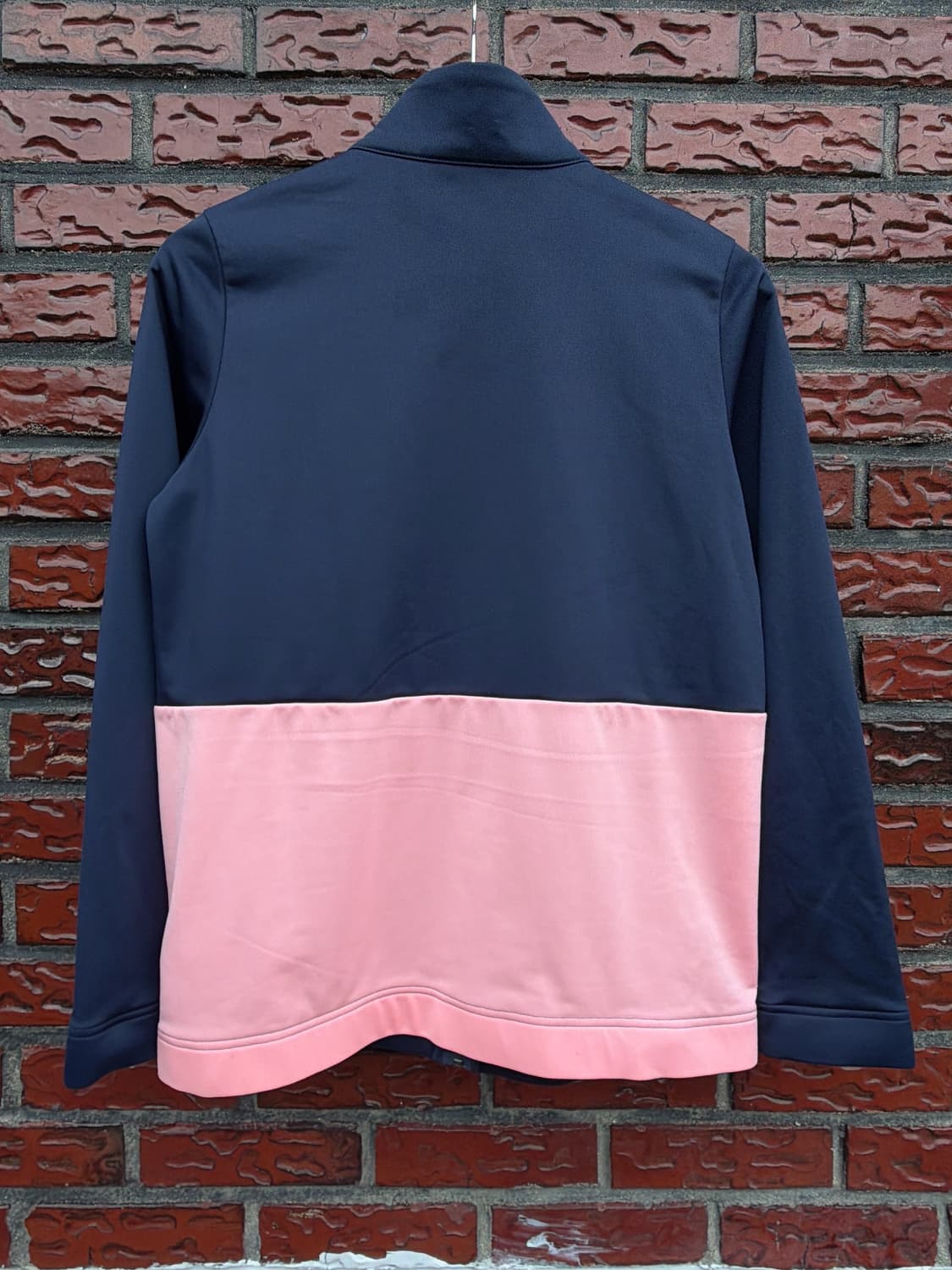 아디다스 WTS Plain Tric 네이비 핑크 트랙탑 L 상품이미지4
