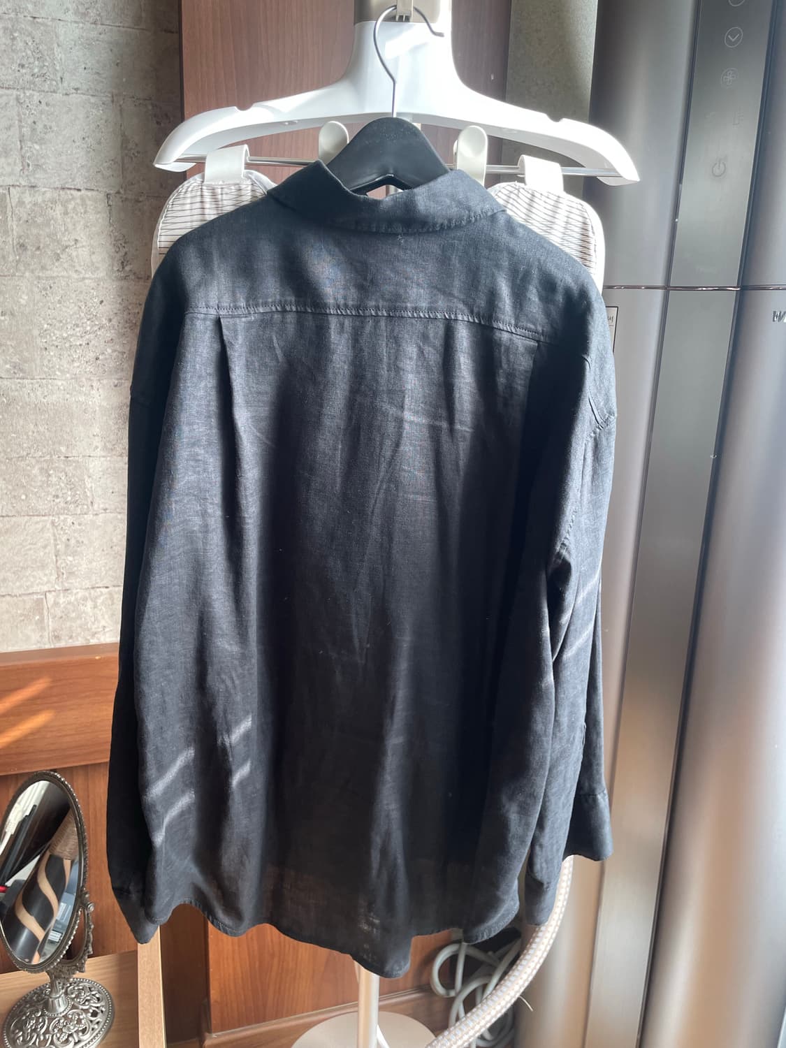 아르켓 린넨 오버핏 셔츠 상품이미지2