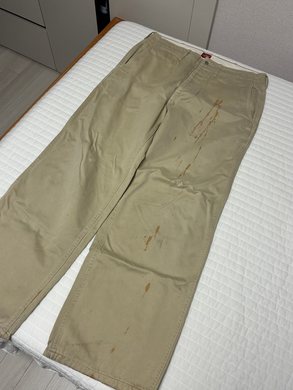 [44] 풀카운트 치노팬츠 카키 상품이미지1