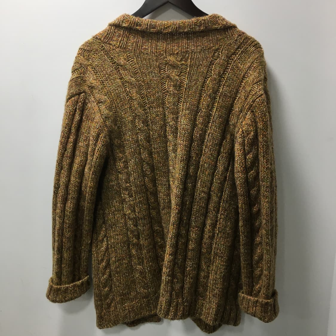 모리걸 브라운 포근 니트 가디건 상품이미지6