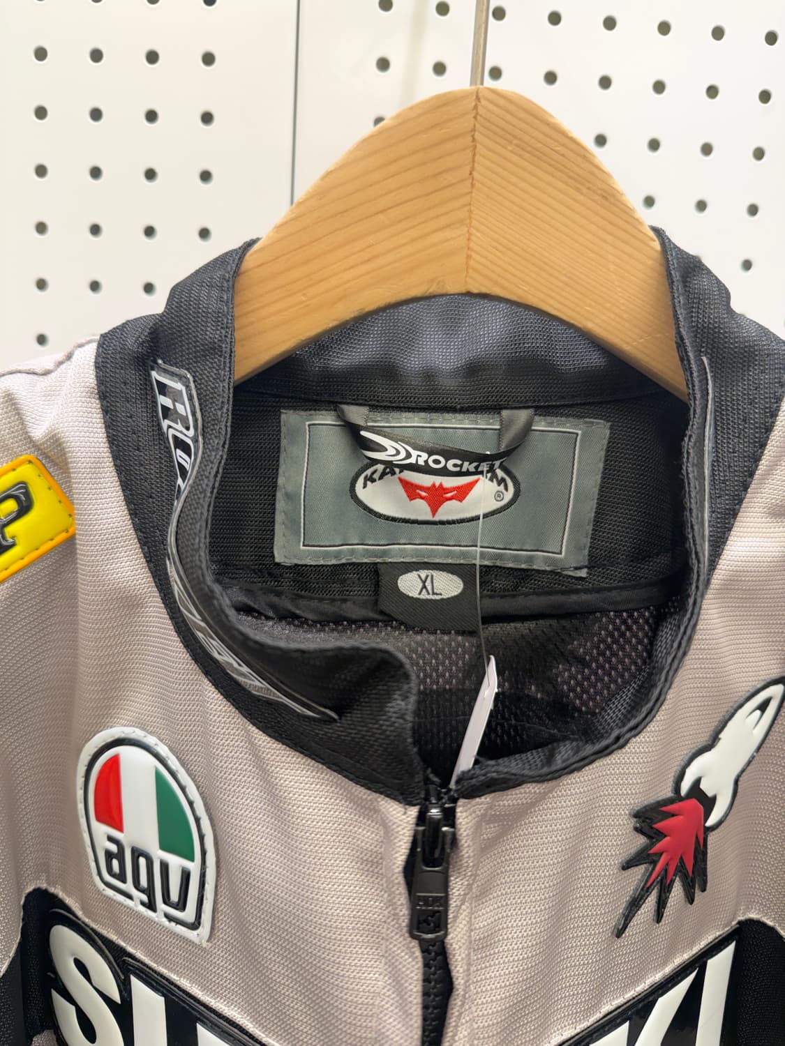 빈티지 스즈키 패치워크 프로텍터 레이싱 자켓 U584 상품이미지5