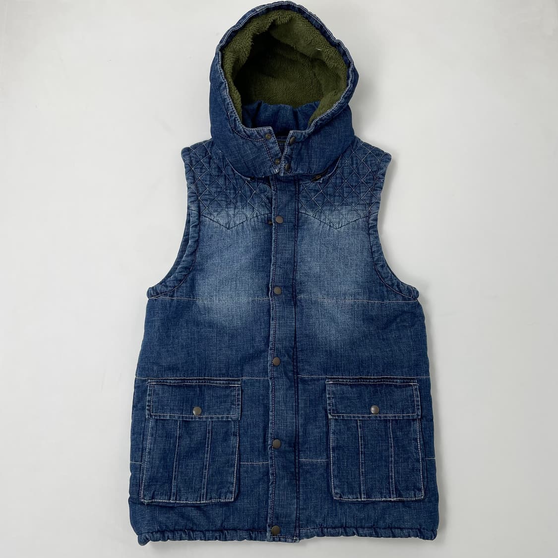 THRIFT STANDARD 데님 조끼 상품이미지1