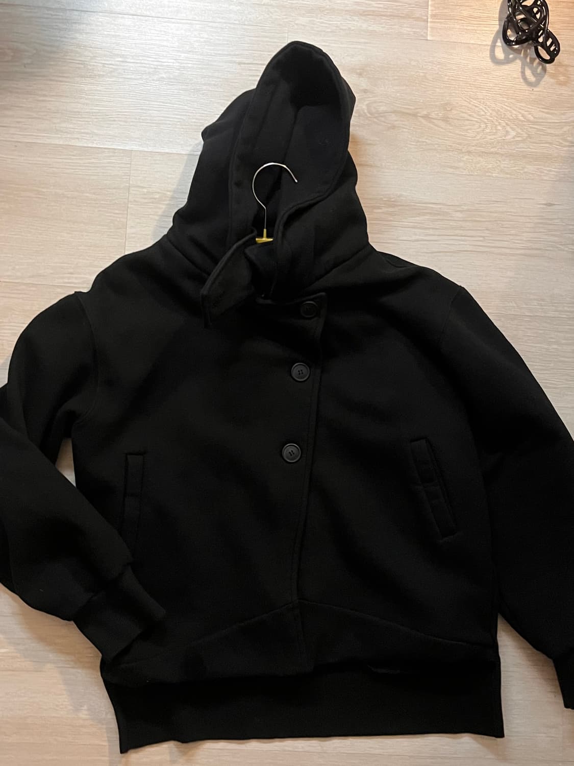 오스하이 하이넥 집업 코트 상품이미지3