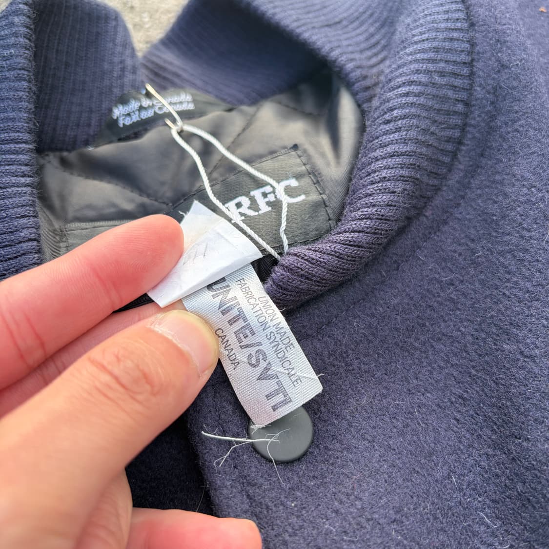 00s CANADA 빈티지 울 바시티 자켓 2XL 상품이미지7