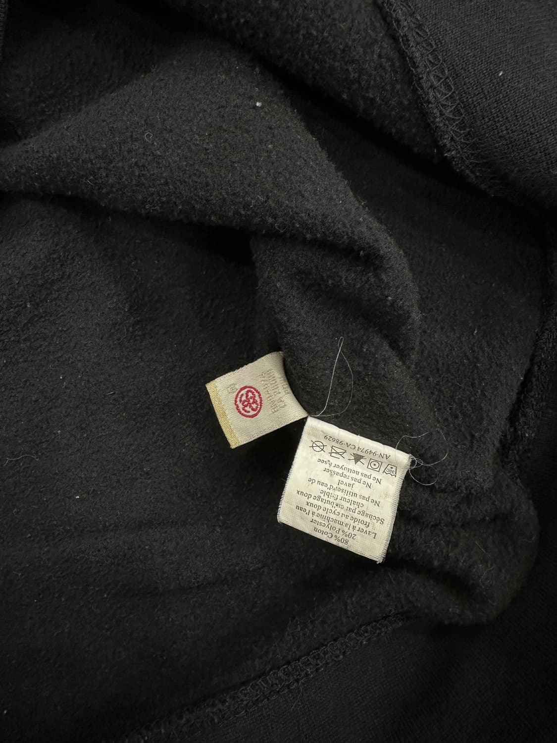 스투시 맨투맨 블랙 L 상품이미지9