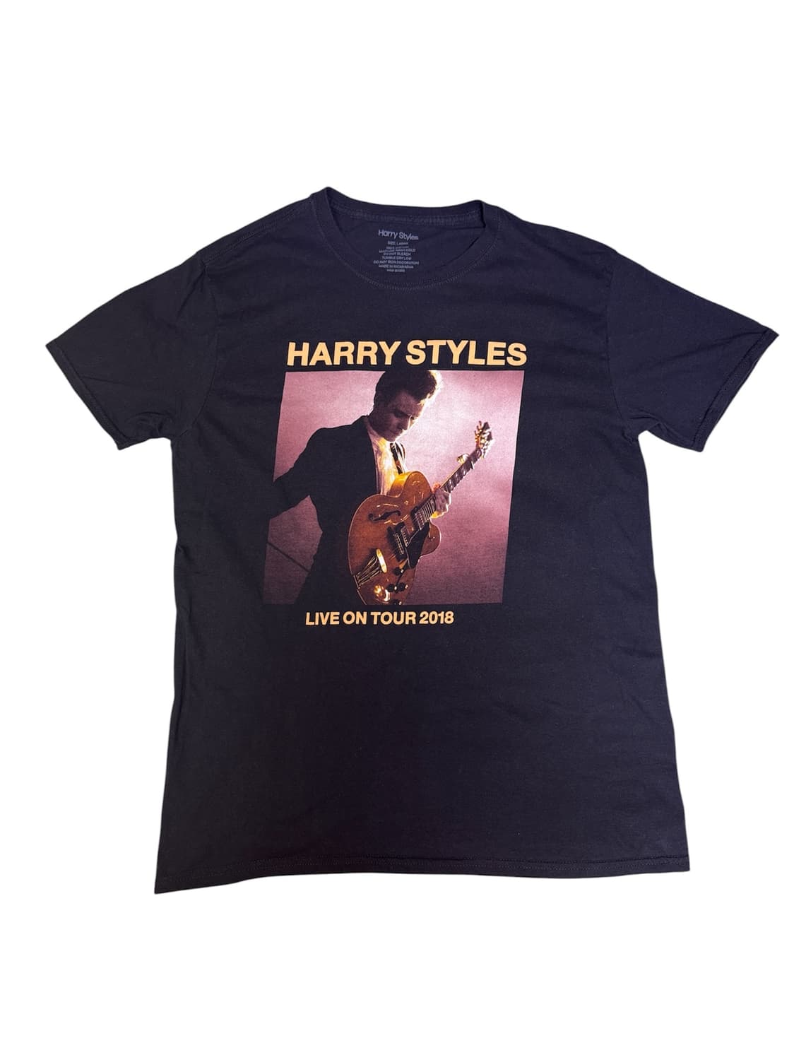 빈티지 해리 스타일스 HARRYL STYLES 2018투어 티셔츠 L 상품이미지1