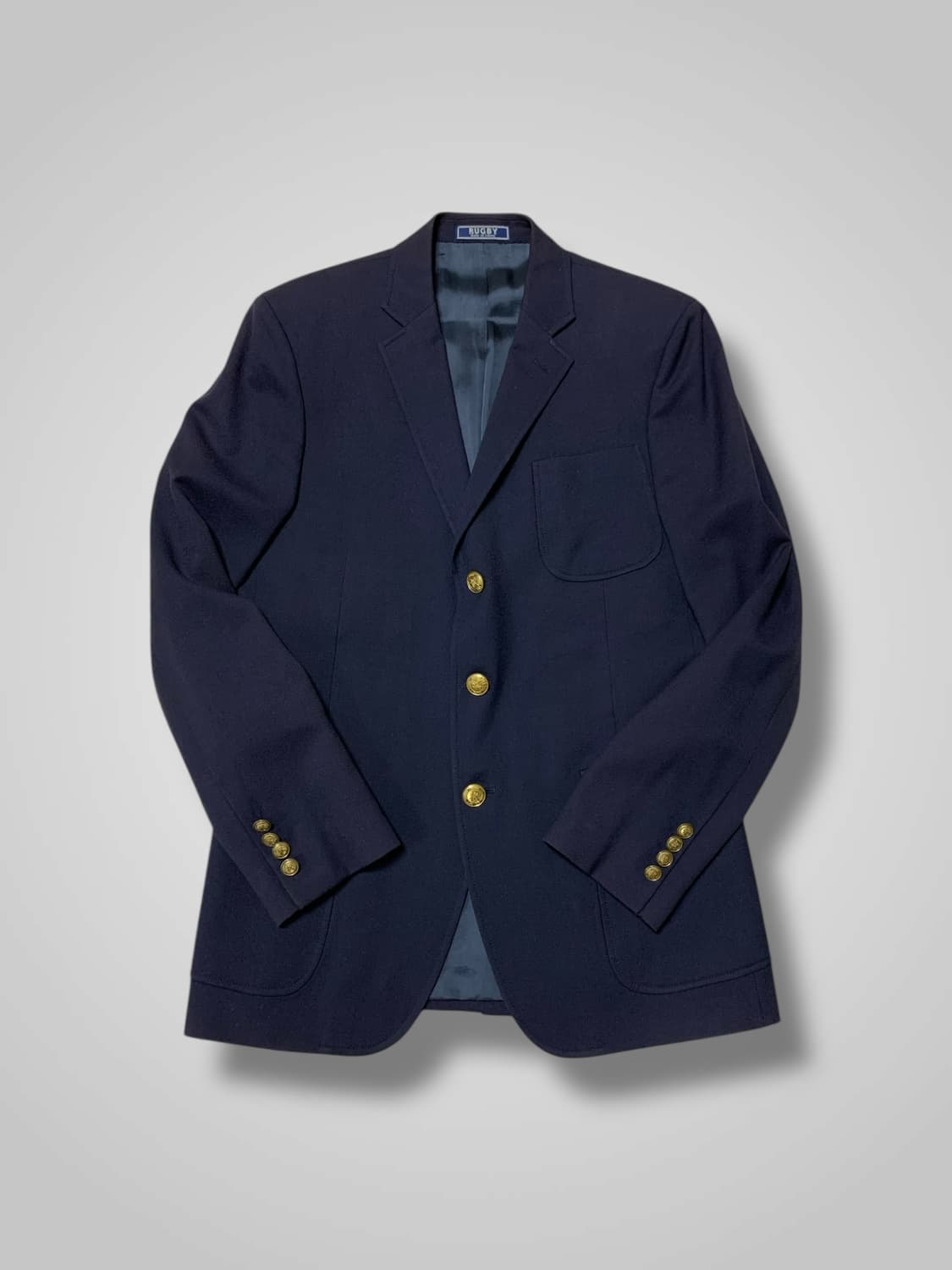 [105/42R]폴로 네이비 금장 블레이저 자켓 상품이미지1