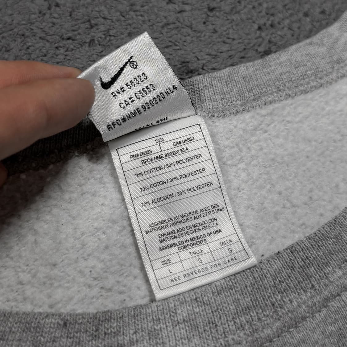 90's Nike 나이키 크루넥 스웻셔츠 맨투맨 상품이미지5