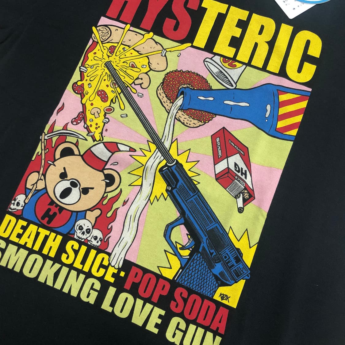 히스테릭글래머 퍽베어 그래픽 티셔츠 상품이미지2