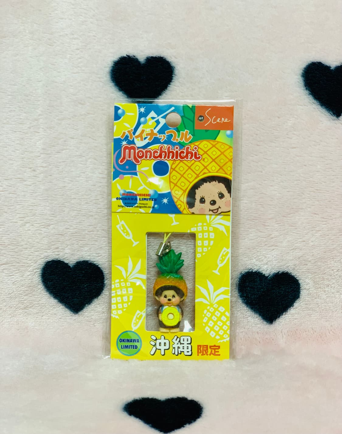 오키나와한정 몬치치 파인애플 스트랩 상품이미지1