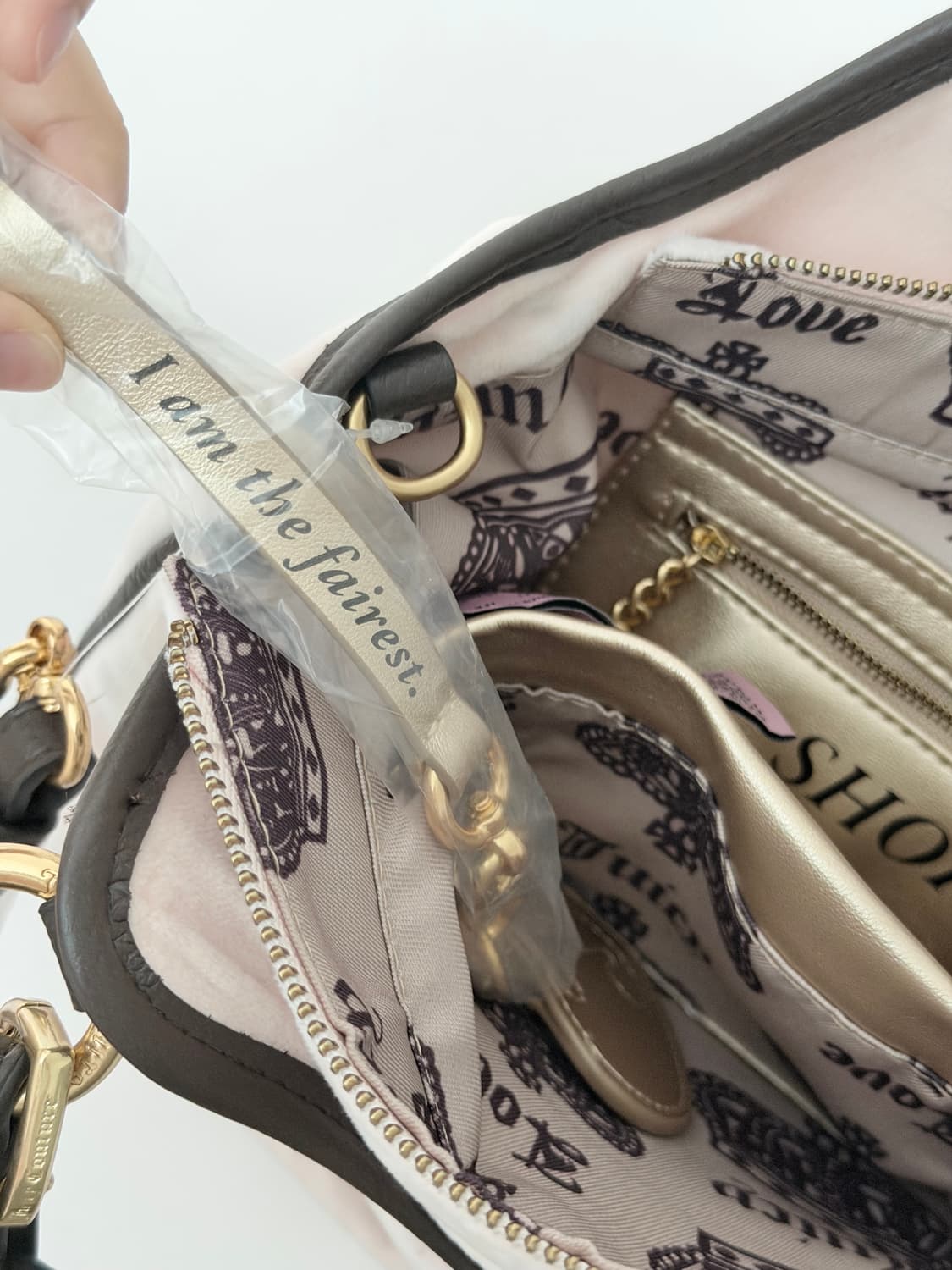 쥬시꾸뛰르 핸드백 하우스 오브 쥬시 베이비핑크 상품이미지4