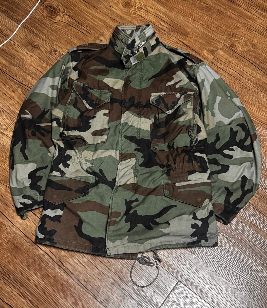 [S] 밀리터리 80s M65 스코빌 우드랜드 필드자켓 상품이미지2