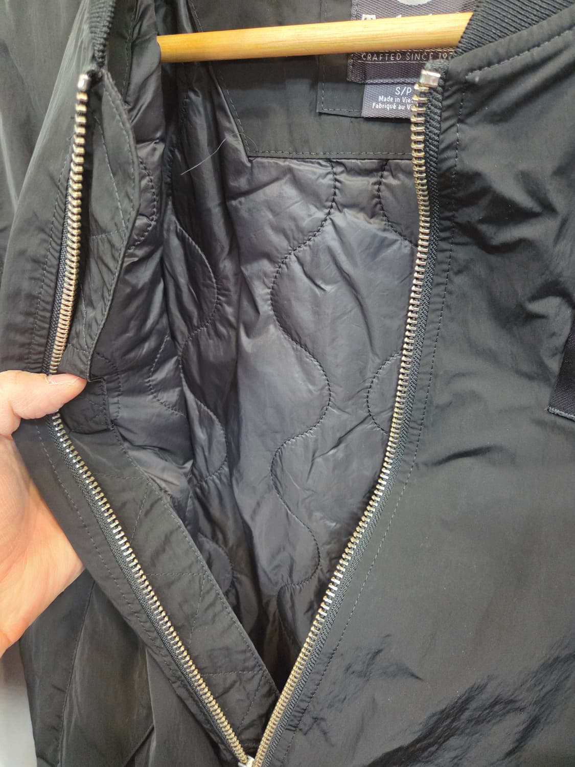 팀버랜드 안감퀄팅 ma-1 항공자켓 sp 상품이미지5