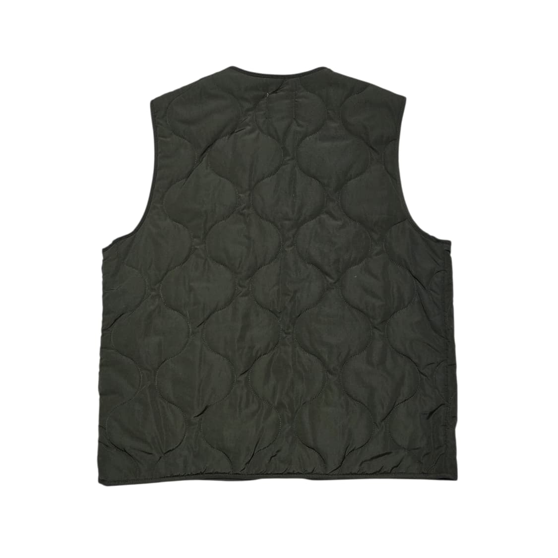 ZARA 카키 퀼팅 조끼 베스트 상품이미지2