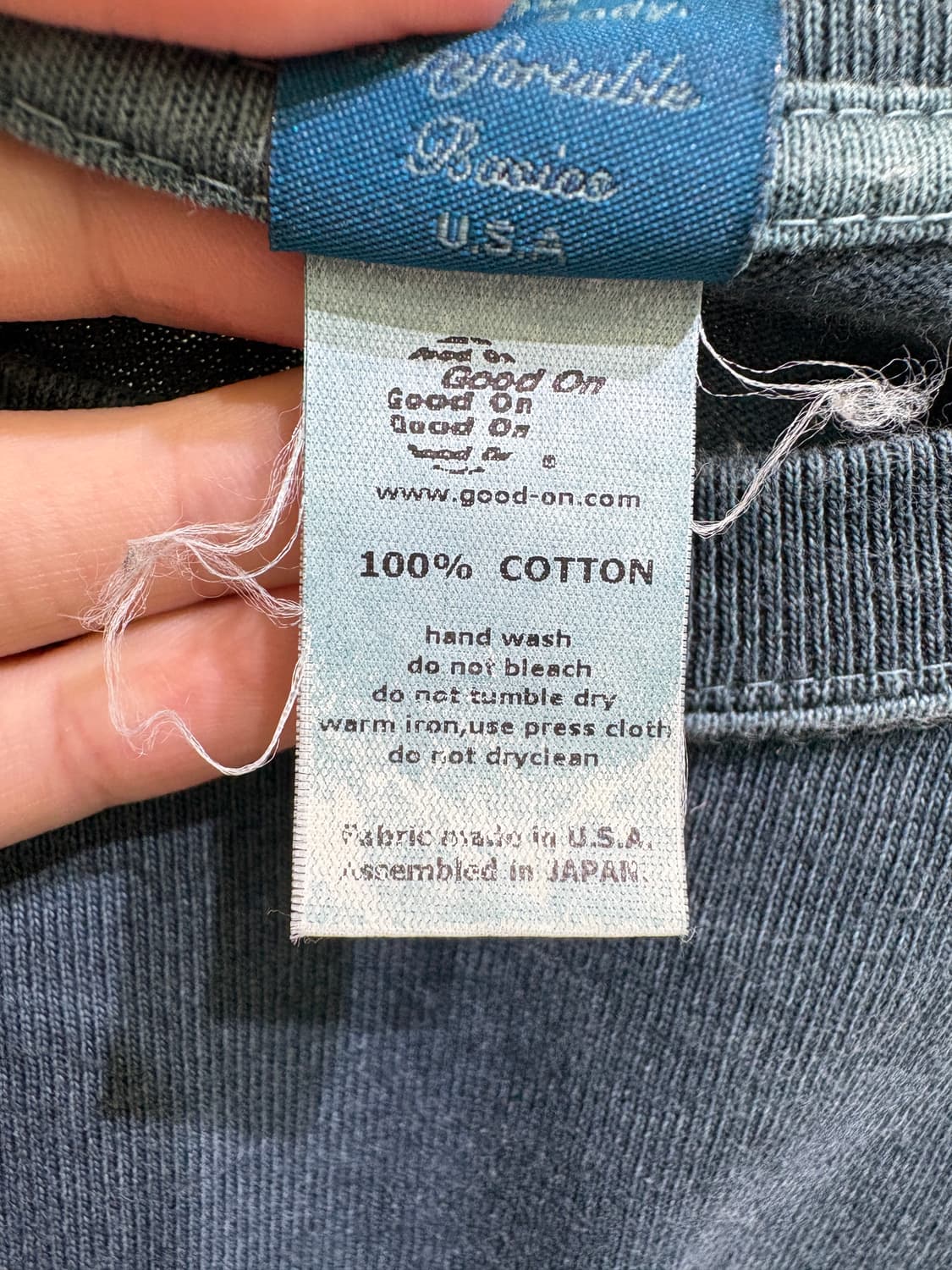 GOOD ON (Made in Japan) 반팔 티셔츠 상품이미지7