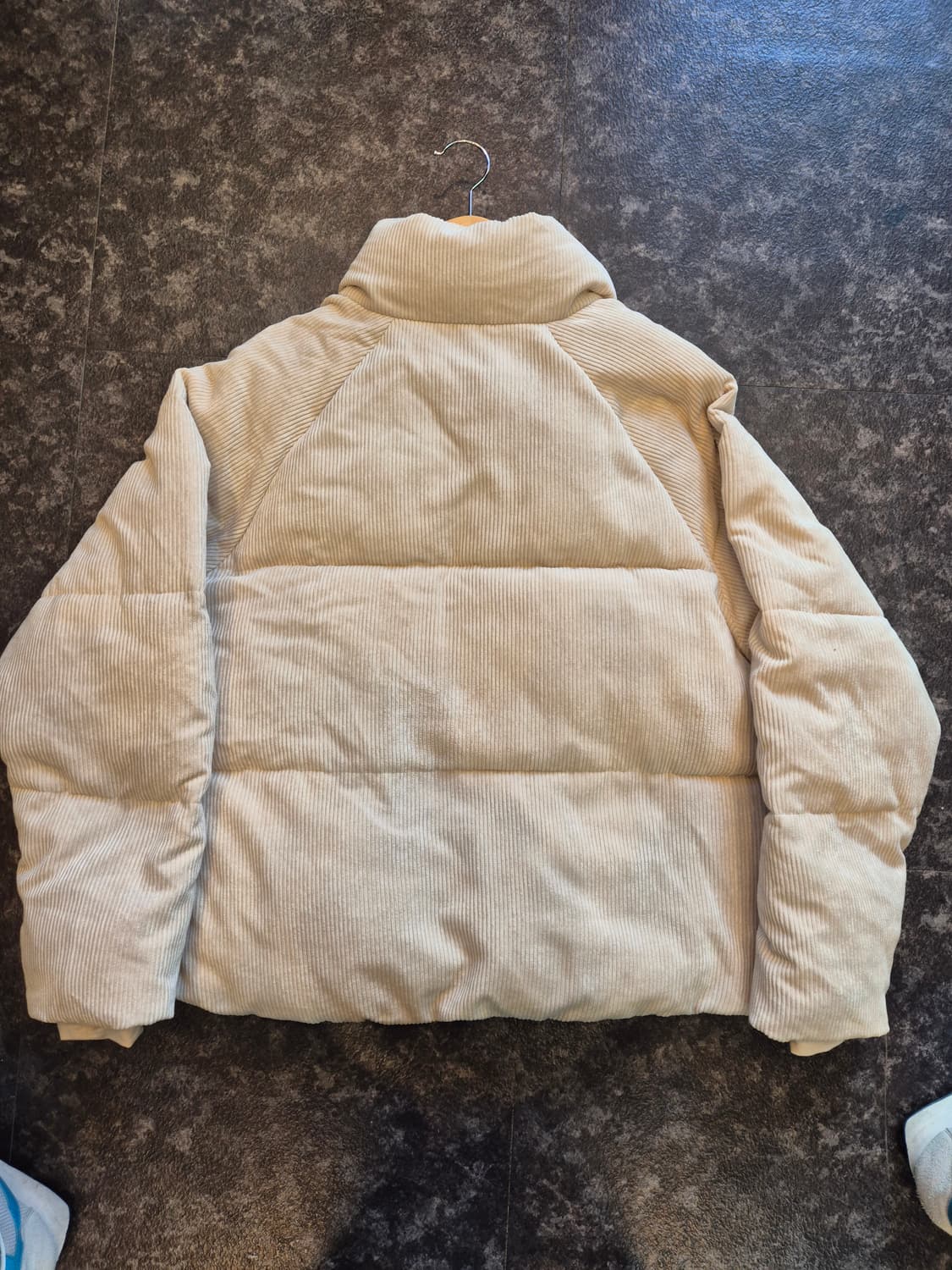 스파오 코듀로이 패딩 아이보리 L 상품이미지6