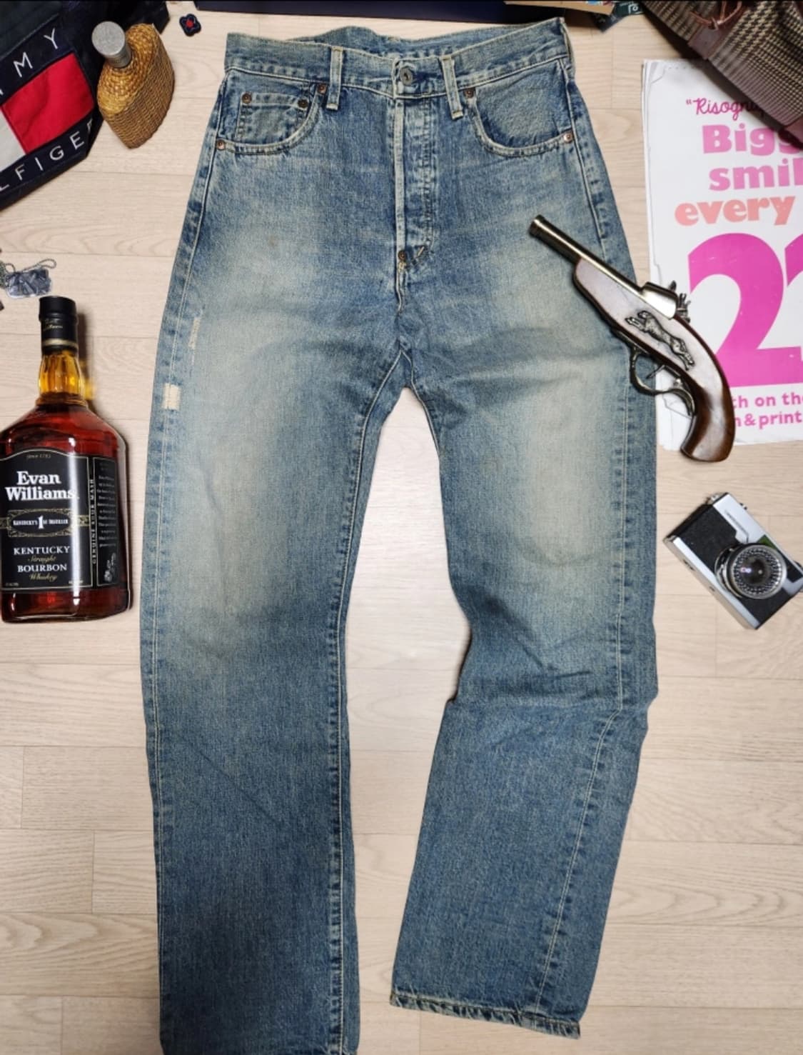 LEVIS 702 JAPAN J22 신치백 셀비지 상품이미지3