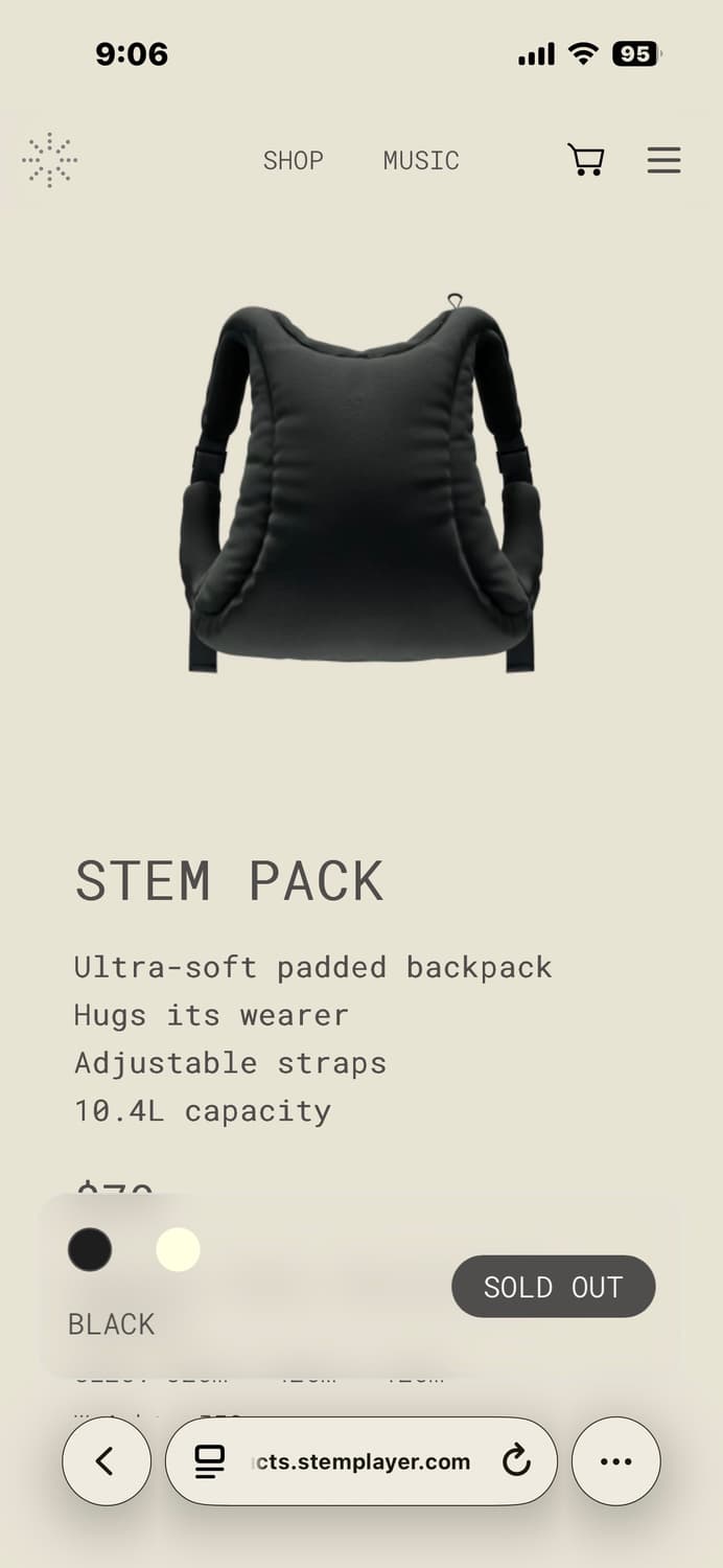 Stem pack 가방 상품이미지1