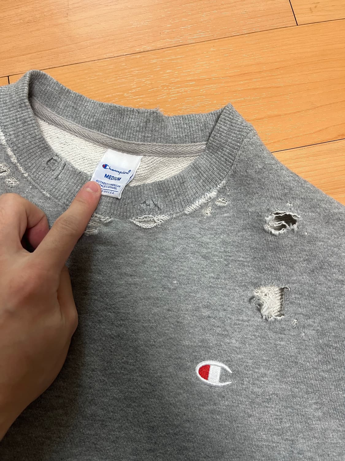 챔피온 맨투맨 상품이미지3