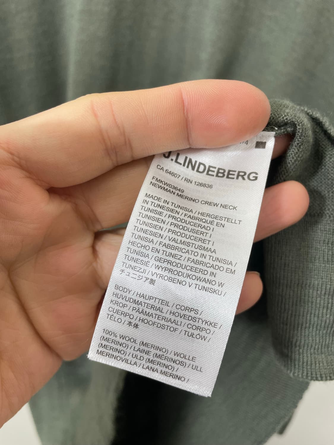 제이린드버그J.Lindeberg 골프니트 L- K29 상품이미지5